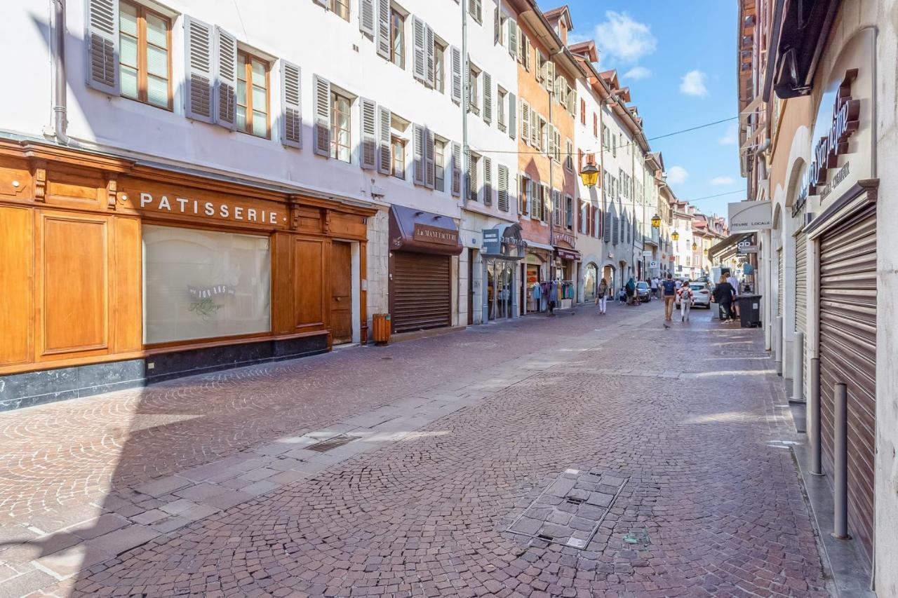 Le Saint Jean - Appartement Rue Carnot Pour 2 - 4 Pers アヌシー エクステリア 写真